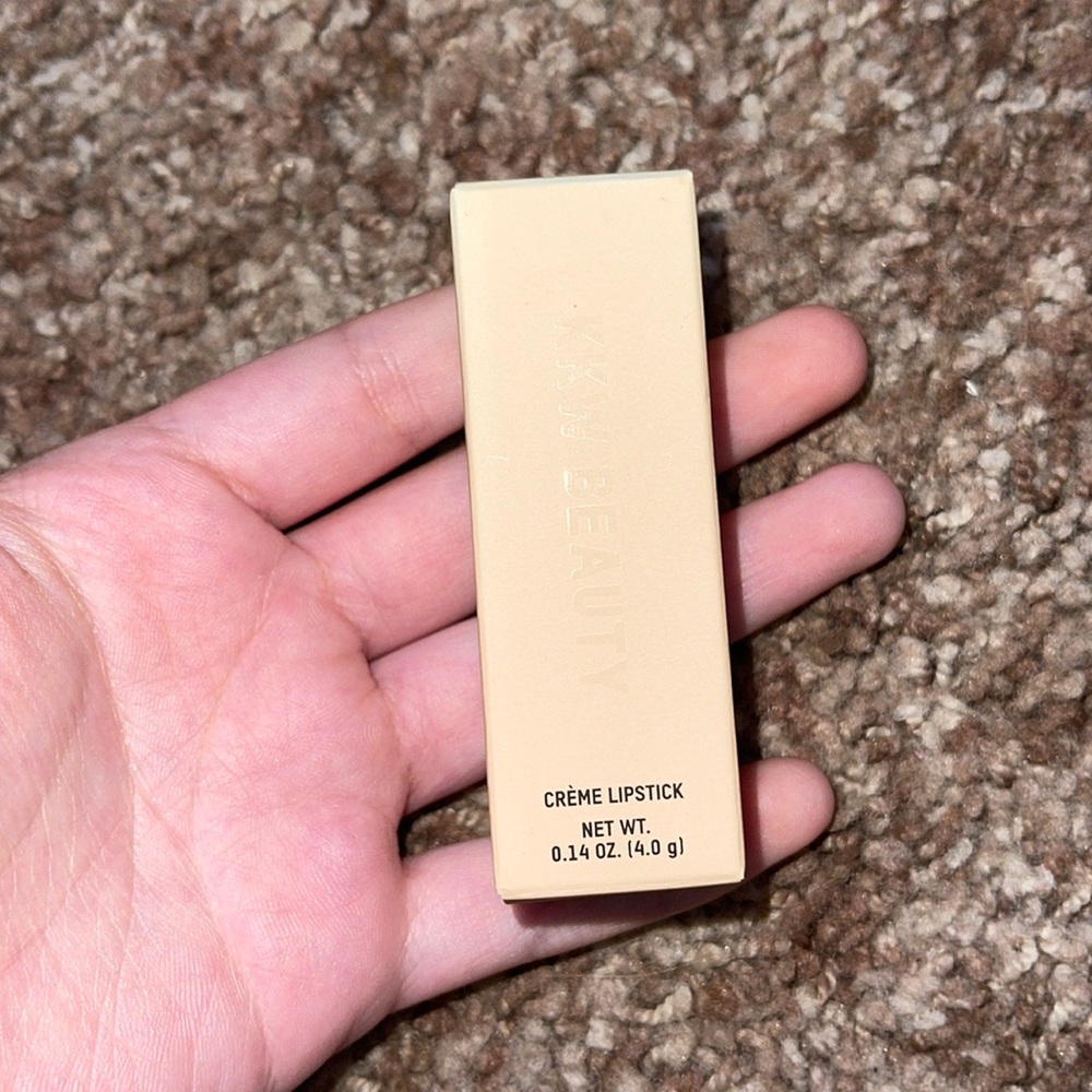 KKW lipstick shade nude 7.